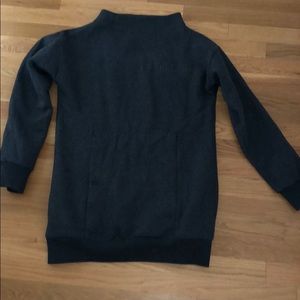 Gymshark charcoal long pullover